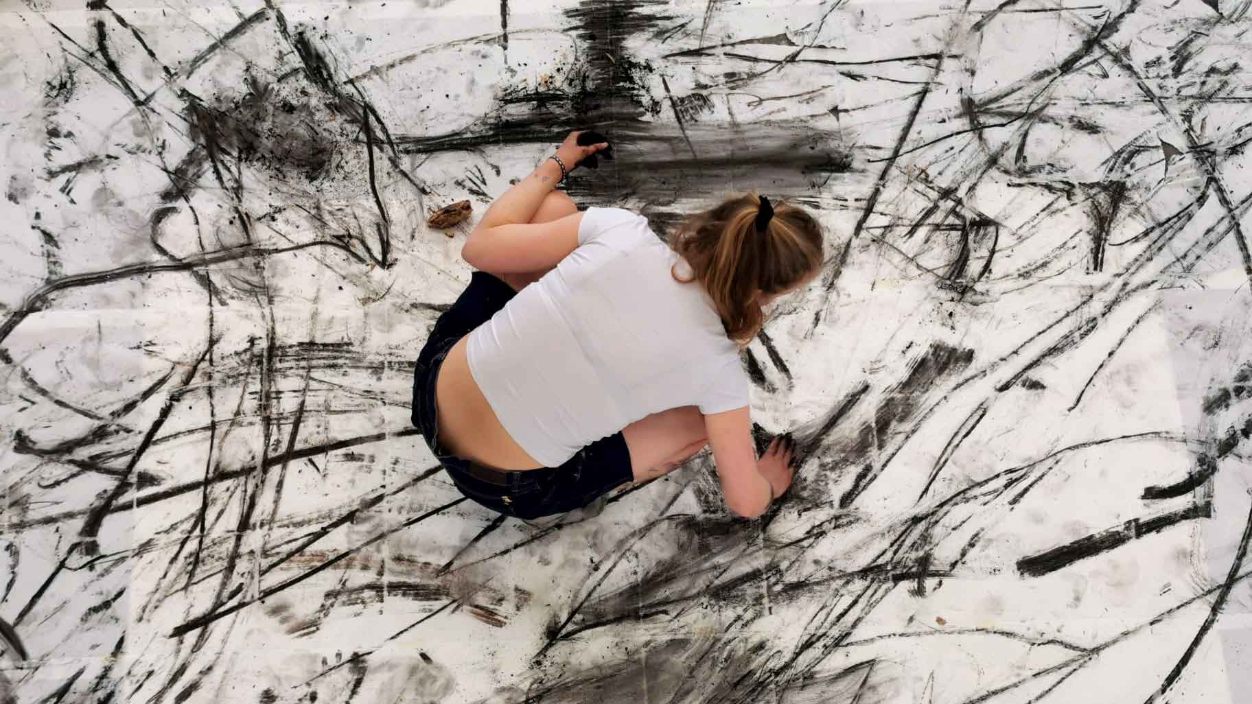 Ricarda_top Ricarda Scheringer bei der Arbeit